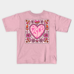 Pisces Heart Kids T-Shirt